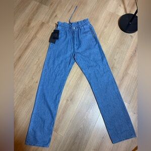 Rag & Bone Blue Denim Jeans Drawstring Sz26 NWT